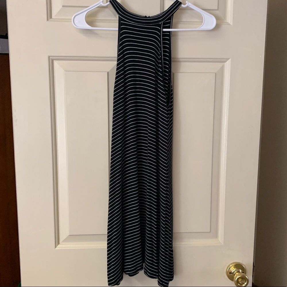 American Eagle B&W Striped Dress